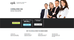 Desktop Screenshot of correlater.com